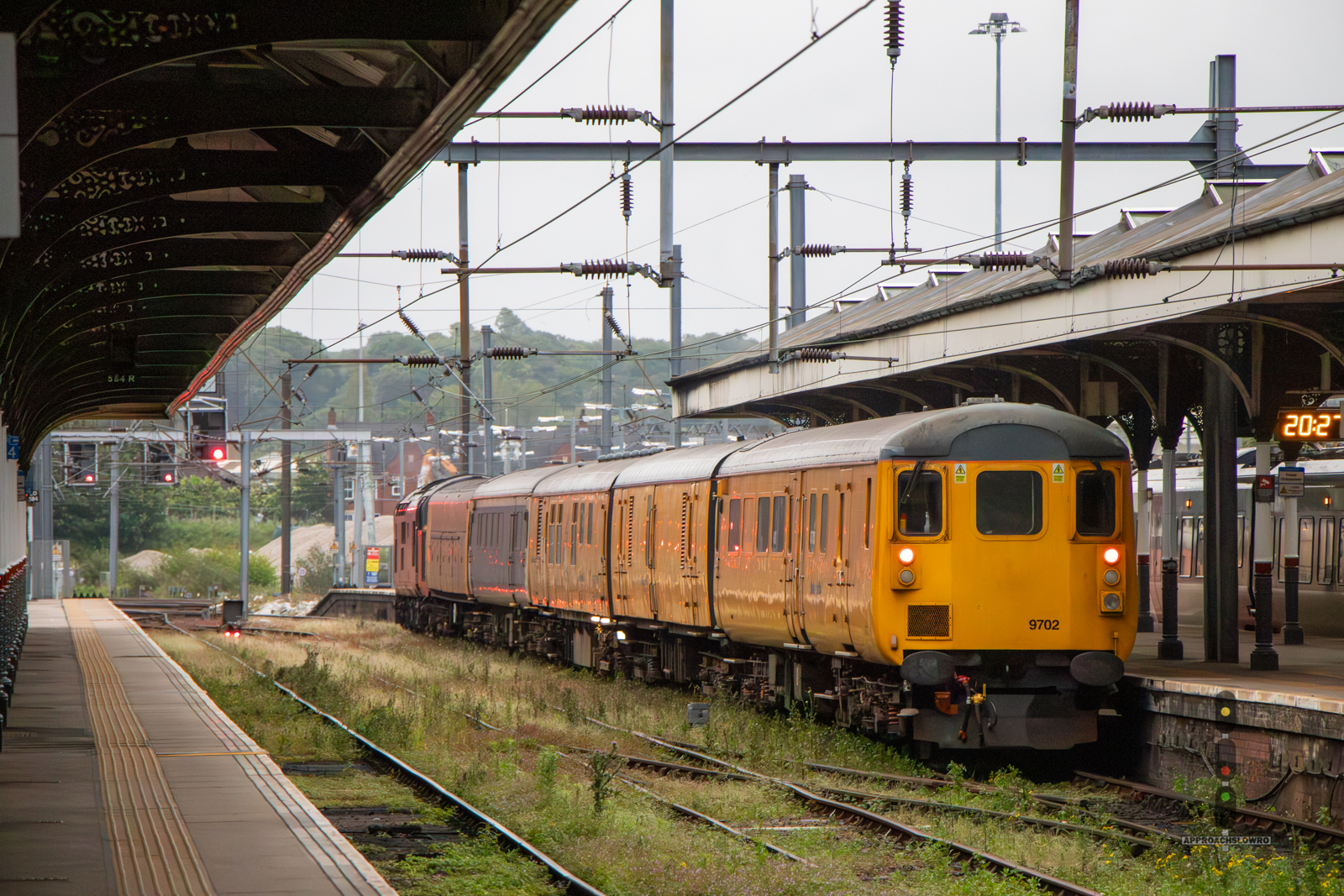 9702 is a class BREL DBSO and  is pictured in Norwich, Norfolk, United Kingdom.  This was taken along the Norwich Terminal on the Network Rail. Photo Copyright: ApproachSlowRO   uploaded to Railroad Gallery on 08/20/2024. This photograph of 9702 was taken on Friday, May 31, 2024. All Rights Reserved. 