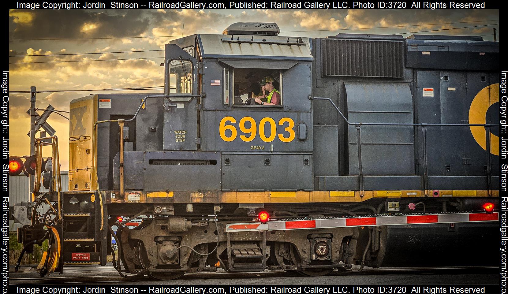 L403? is a class CSX GP40-2  and  is pictured in Bowling Green, Kentucky, USA.  This was taken along the L&N Mainline on the CSX Transportation. Photo Copyright: Jordin  Stinson uploaded to Railroad Gallery on 08/24/2024. This photograph of L403? was taken on Friday, August 23, 2024. All Rights Reserved. 