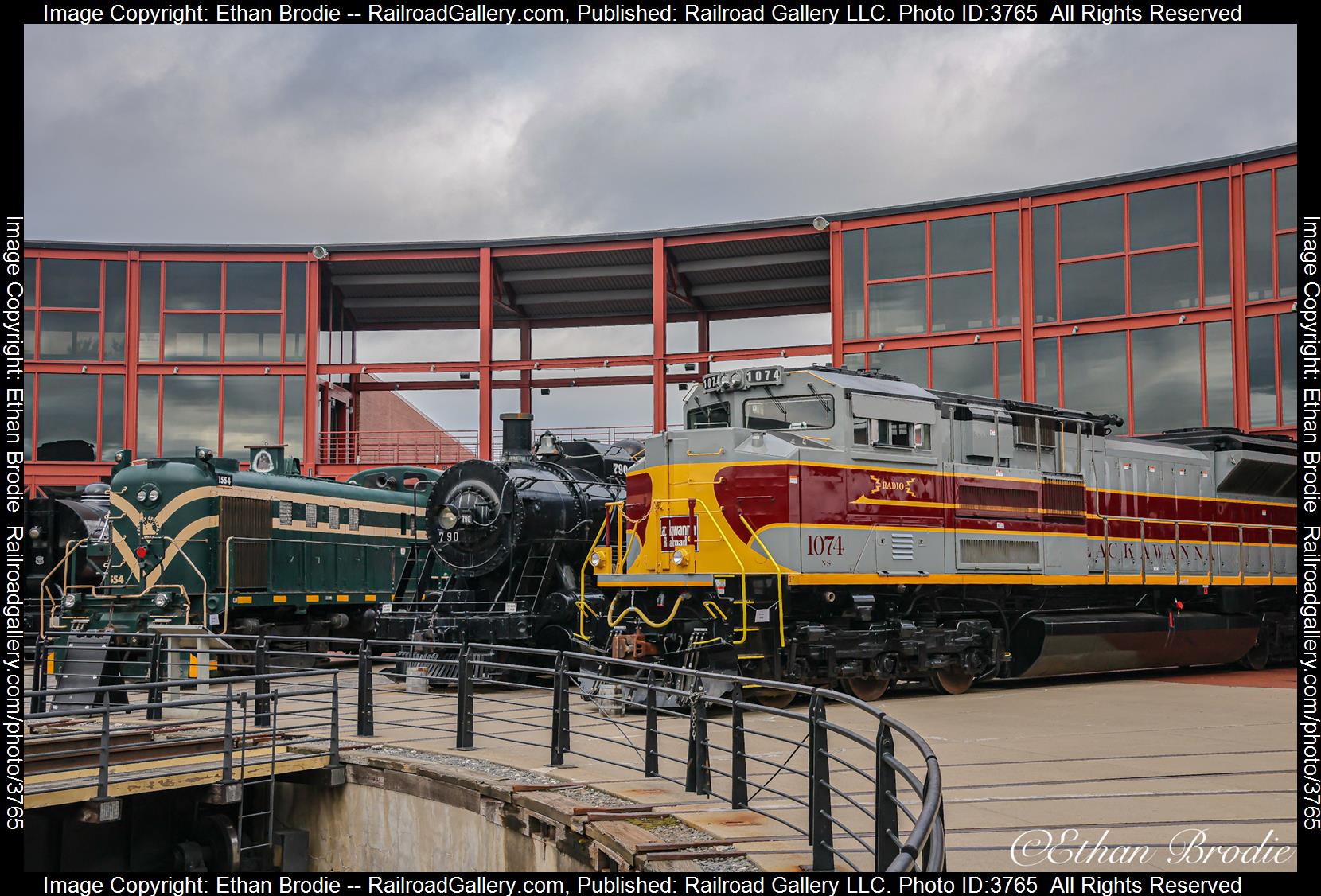 1074 is a class SD70ACe and  is pictured in Scranton, Pennsylvania, United States.  This was taken along the N/A on the Norfolk Southern. Photo Copyright: Ethan Brodie uploaded to Railroad Gallery on 09/04/2024. This photograph of 1074 was taken on Saturday, August 31, 2024. All Rights Reserved. 