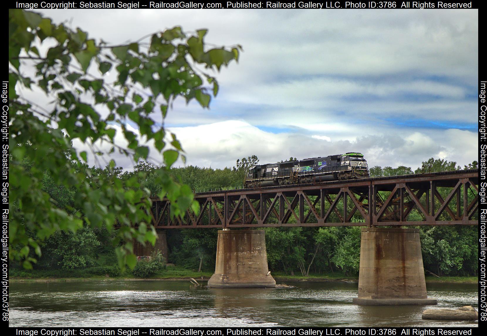 K81 is a class SD60E and  is pictured in Wilkes Barre, PA, United States.  This was taken along the Sunbury Line on the Norfolk Southern. Photo Copyright: Sebastian Segiel uploaded to Railroad Gallery on 09/13/2024. This photograph of K81 was taken on Thursday, July 11, 2024. All Rights Reserved. 