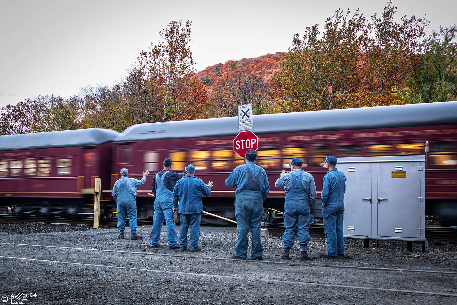 RDG 2102 is a class T-1 and  is pictured in Port Clinton, Pennsylvania, USA.  This was taken along the Port Clinton on the Reading Company. Photo Copyright: Mark Turkovich uploaded to Railroad Gallery on 11/01/2024. This photograph of RDG 2102 was taken on Saturday, October 26, 2024. All Rights Reserved. 