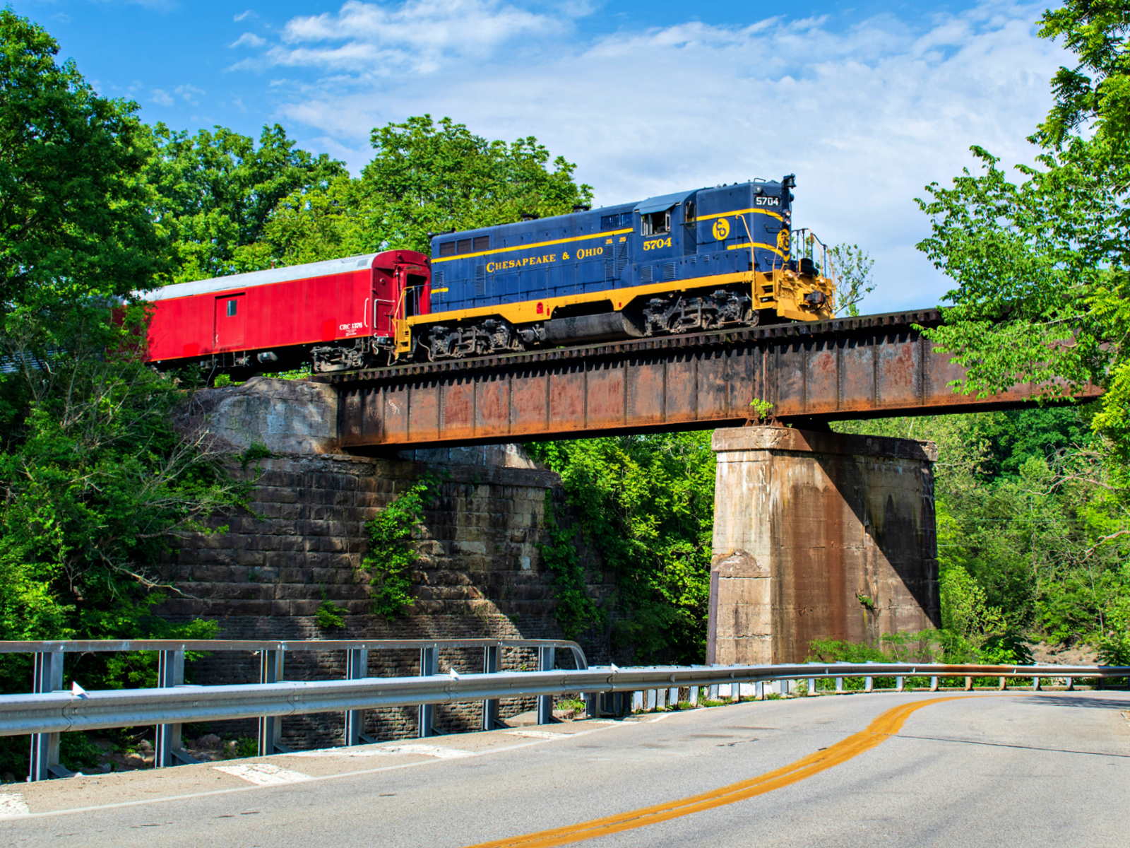 CRC 5704 is a class EMD GP7 and  is pictured in Remington, Ohio, United States.  This was taken along the I&O Midland Subdivision on the Cincinnati Railway. Photo Copyright: David Rohdenburg uploaded to Railroad Gallery on 12/23/2022. This photograph of CRC 5704 was taken on Monday, May 31, 2021. All Rights Reserved. 