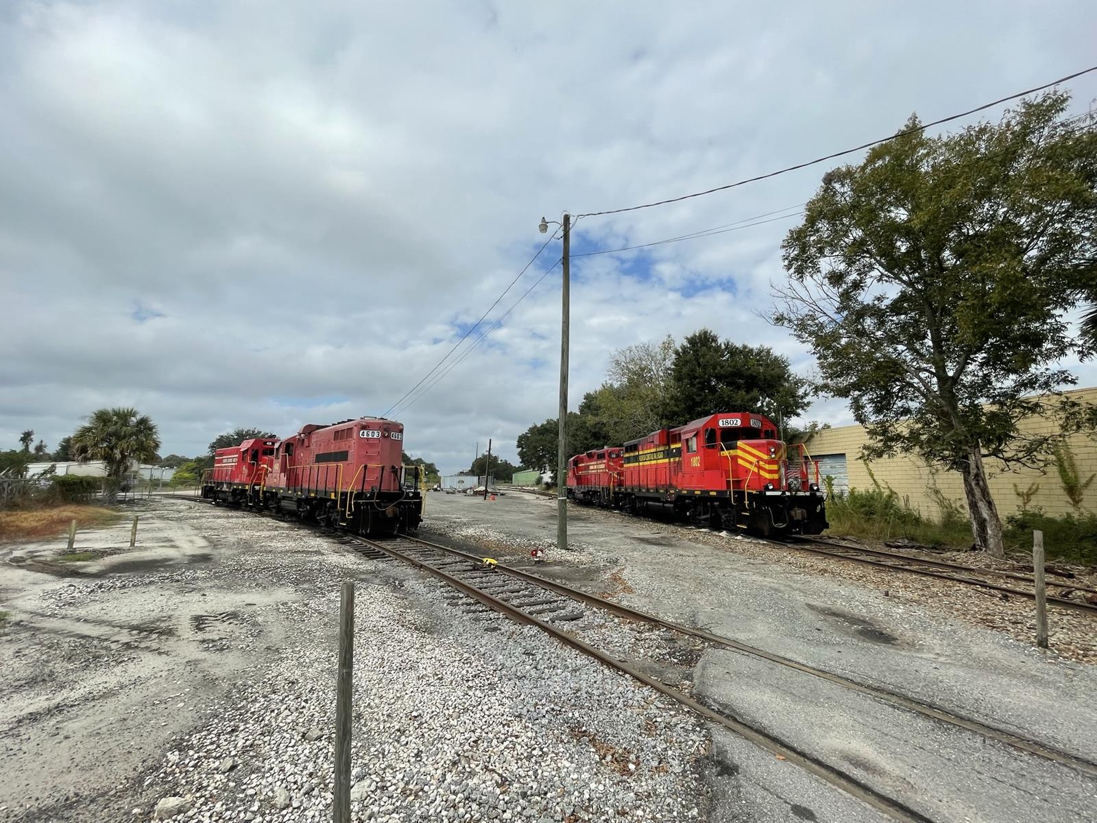 Unknown is a class CF7,GP11,GP9R,GP10 and  is pictured in Ocala, Florida, USA.  This was taken along the Ocala on the FCEN. Photo Copyright: Zander Maddox uploaded to Railroad Gallery on 11/12/2022. This photograph of Unknown was taken on Friday, October 28, 2022. All Rights Reserved. 