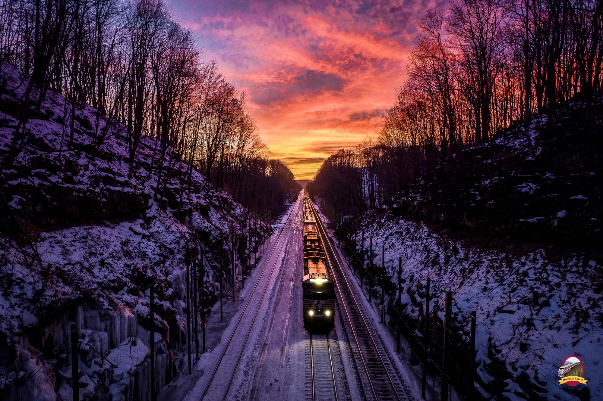 NS 4162 is a class GE AC44C6M and  is pictured in Cassandra , Pennsylvania, USA.  This was taken along the Pittsburgh Line on the Norfolk Southern. Photo Copyright: Brandon Fiume uploaded to Railroad Gallery on 12/30/2022. This photograph of NS 4162 was taken on Wednesday, December 28, 2022. All Rights Reserved. 