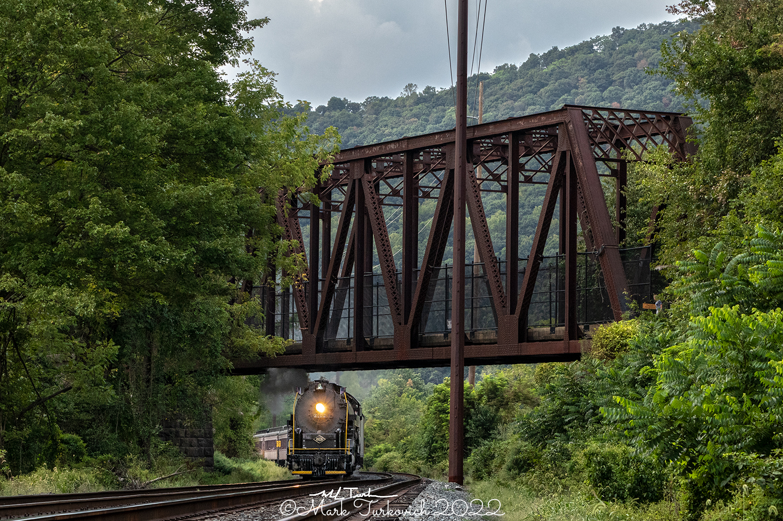 RDG 2102 is a class T-1 and  is pictured in Hamburg, Pennsylvania, USA.  This was taken along the Hamburg on the Reading Company. Photo Copyright: Mark Turkovich uploaded to Railroad Gallery on 01/15/2023. This photograph of RDG 2102 was taken on Saturday, September 03, 2022. All Rights Reserved. 