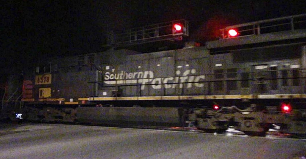 UP 6378 is a class GE AC4400CW and  is pictured in Mount Vernon, Illinois, USA.  This was taken along the Mount Vernon Subdivision on the Union Pacific Railroad. Photo Copyright: Blaise Lambert uploaded to Railroad Gallery on 02/25/2023. This photograph of UP 6378 was taken on Friday, February 24, 2023. All Rights Reserved. 