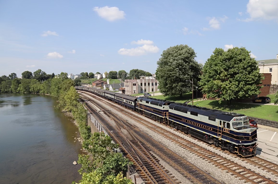 CSXT 1 is a class EMD F40PH and  is pictured in Connellsville , Pennsylvania, USA.  This was taken along the Keystone  on the CSX Transportation. Photo Copyright: Robert shook uploaded to Railroad Gallery on 11/13/2022. This photograph of CSXT 1 was taken on Sunday, November 13, 2022. All Rights Reserved. 