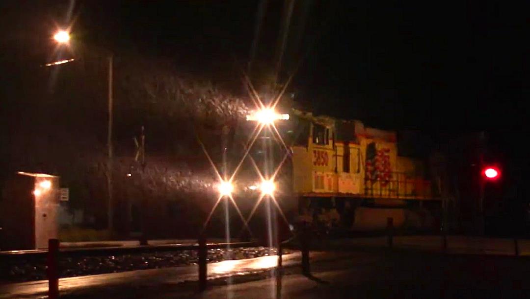 UP 3850 is a class EMD SD70M and  is pictured in Mount Vernon, Illinois, USA.  This was taken along the NS Southern West district on the Union Pacific Railroad. Photo Copyright: Blaise Lambert uploaded to Railroad Gallery on 03/16/2023. This photograph of UP 3850 was taken on Saturday, September 03, 2022. All Rights Reserved. 