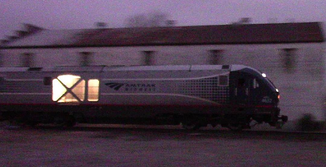 IDTX 4632 is a class Siemens SC-44 and  is pictured in Ashley, Illinois, USA.  This was taken along the CN Centralia subdivision on the Amtrak. Photo Copyright: Blaise Lambert uploaded to Railroad Gallery on 03/30/2023. This photograph of IDTX 4632 was taken on Tuesday, December 14, 2021. All Rights Reserved. 