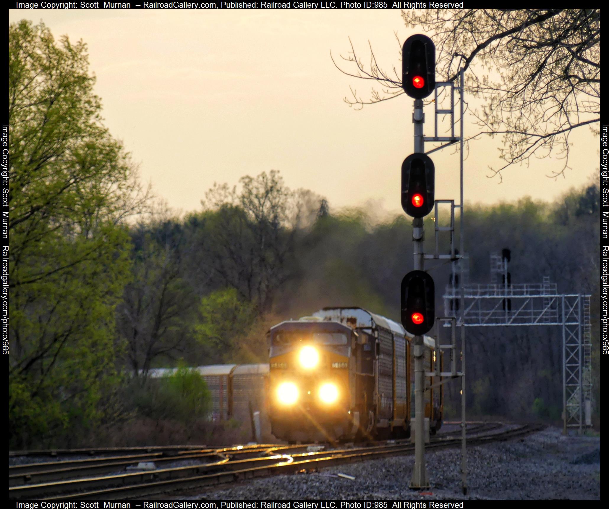 CSX 5456 is a class GE ES40DC and  is pictured in Perinton , New York, United States.  This was taken along the Rochester Subdivision  on the CSX Transportation. Photo Copyright: Scott  Murnan  uploaded to Railroad Gallery on 04/22/2023. This photograph of CSX 5456 was taken on Friday, April 21, 2023. All Rights Reserved. 